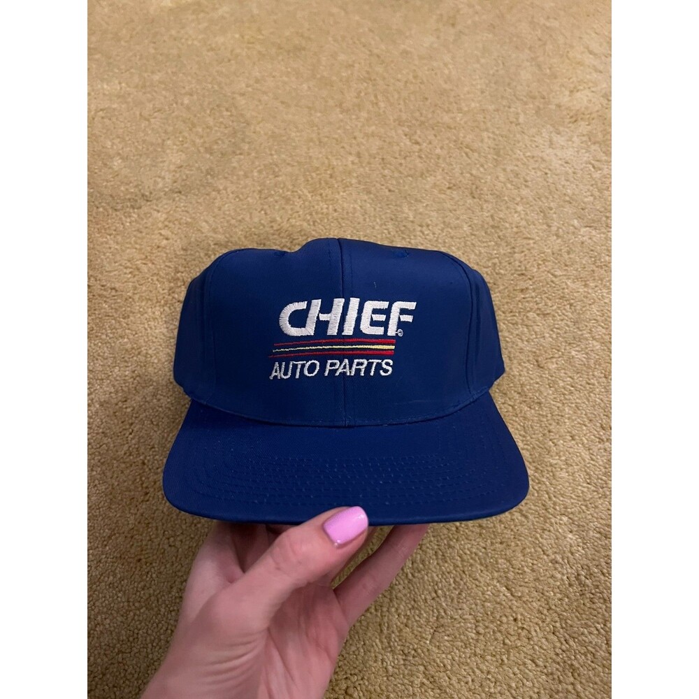 Vintage Chief Auto Parts Snapback Hat